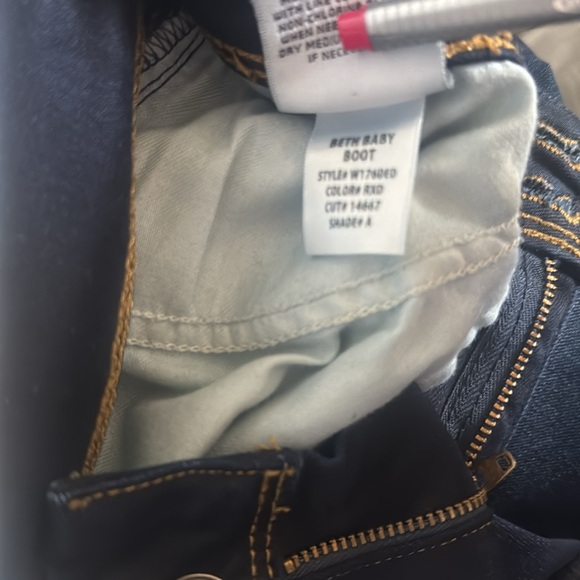 Women’s Hudson Jeans Beth‎ Baby Boot Cut Dark Wash Stretch Denim Size 27 RXD - Picture 10 of 10